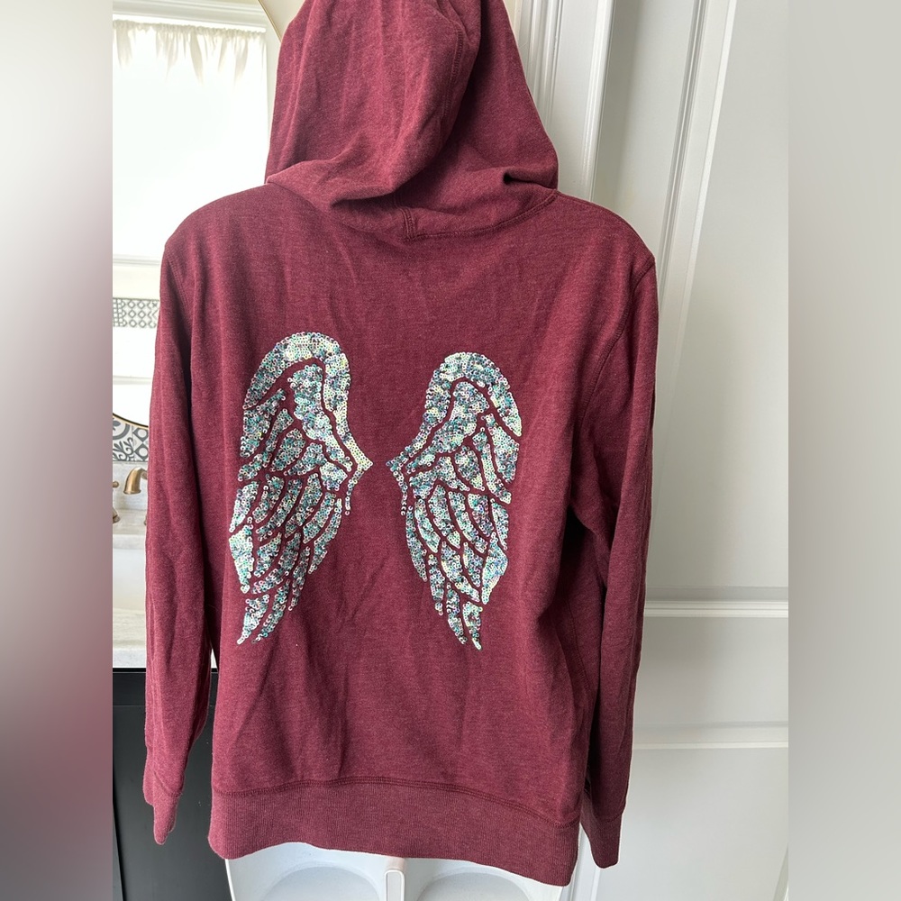 VS SEQUIN ANGEL WING HOODIE